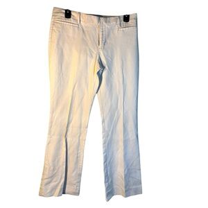 GAP White‎ Modern Boot Dress Pants Size 4A